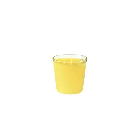 Recharge de bougie Citronnelle 10 ou 20 cm  rose ou gris